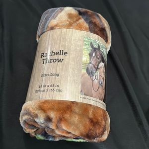 Rachelle Throw Wildlife-Horse~Extra Long
40”x65”